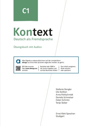 Kontext C1 - Ubungsbuch mit Audios