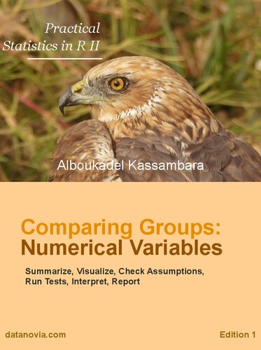 Practical Statistics in R — Comparing Groups: Numerical Variables