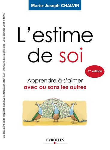 L'estime de soi. Apprendre à s'aimer