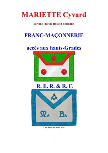 Franc-maçonnerie. Accès aux hauts-grades