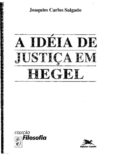 A ideia de justiça em Hegel
