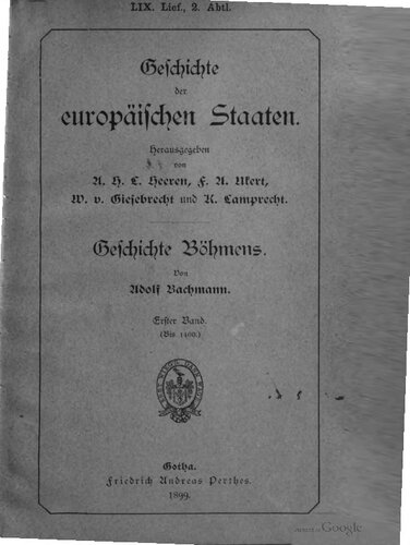 Geschichte Böhmens / Bis 1400