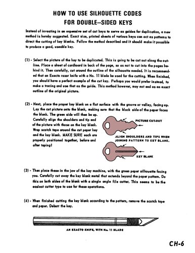 HPC Chicago CG1 Key Silhouettes and Profiles: Codes H2001-H2576