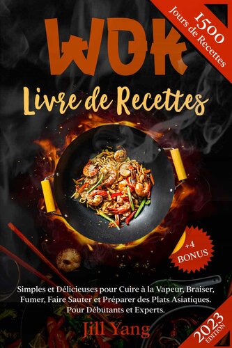 Livre de recettes wok