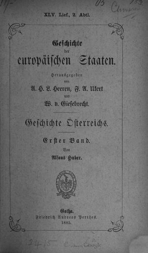 Geschichte Österreichs