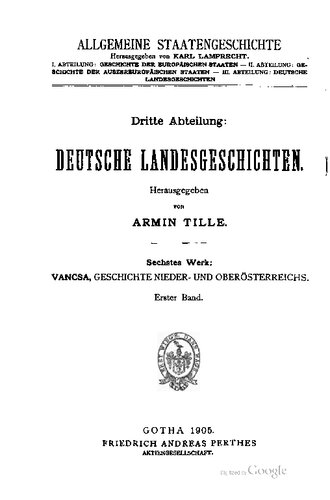Geschichte Nieder- und Oberösterreichs / Bis 1288