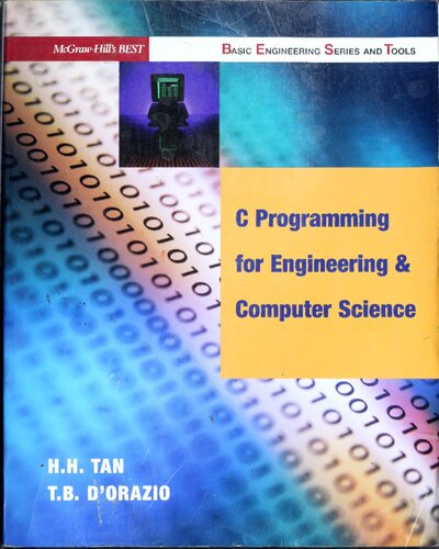 C Programming for Engineering and Computer Science