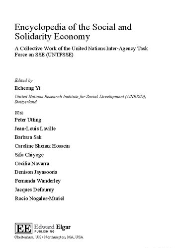 Encyclopedia of the Social and Solidarity Economy