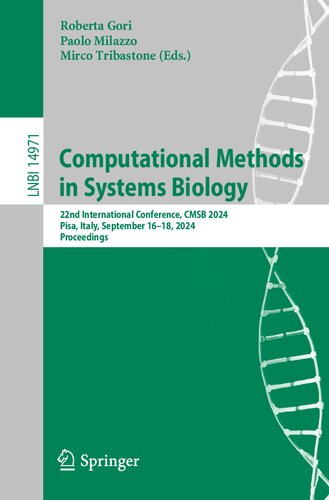 Computational Methods in Systems Biology: 22nd International Conference, CMSB 2024, Pisa, Italy, September 16–18, 2024, Proceedings