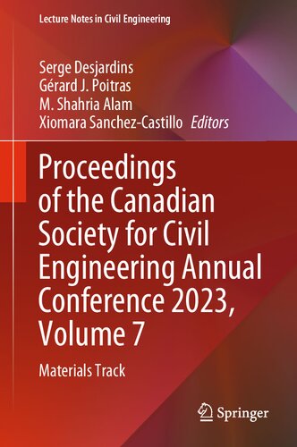 Proceedings of the Canadian Society for Civil Engineering Annual Conference 2023, Volume 7: Materials Track