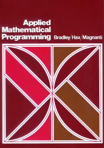 Applied Mathematical Programming