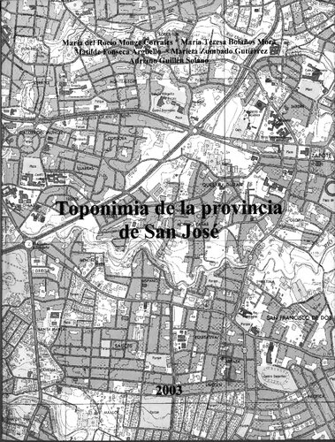 Toponimia de la provincia de San José