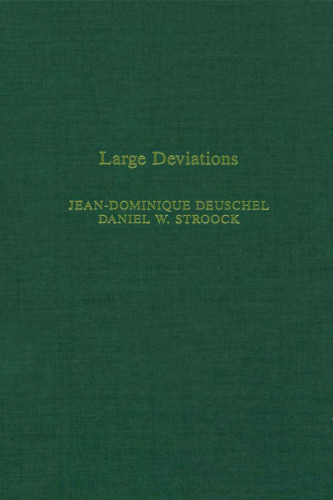 Large Deviations (Pure and Applied Mathematics (Academic Pr))