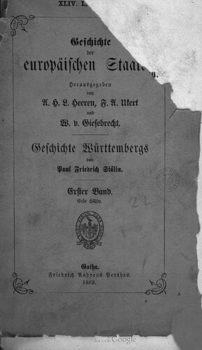 Geschichte Württembers / Bis 1268