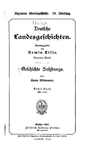 Geschichte Salzburgs / Bis 1270