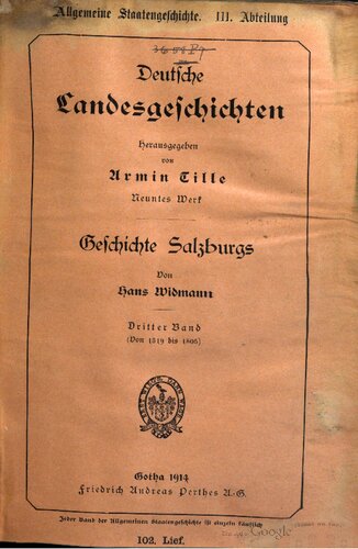 Geschichte Salzburgs / Von 1519 bis 1805