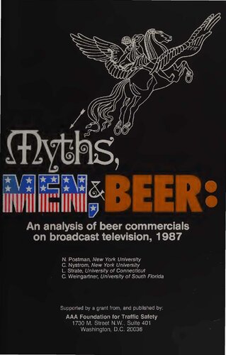 Myths, Men, & Beer: An Analysis of Beer Commercials on Broadcast Television, 1987