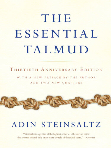 The Essential Talmud (Thirtieth Anniversary Edition)