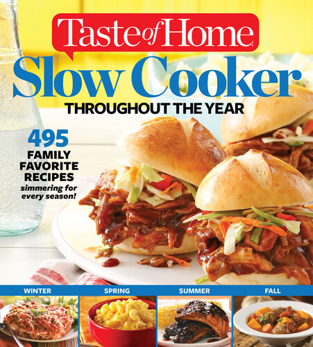 Taste of Home Slow Cooker Throughout the Year