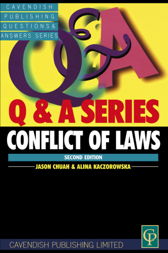 Conflict of Laws (Question & Answers)