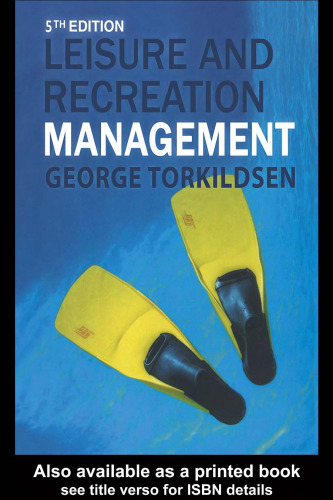 Leisure and Recreation Management  Fifth edition