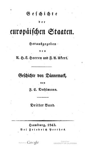 Geschichte von Dännemark [Dänemark]