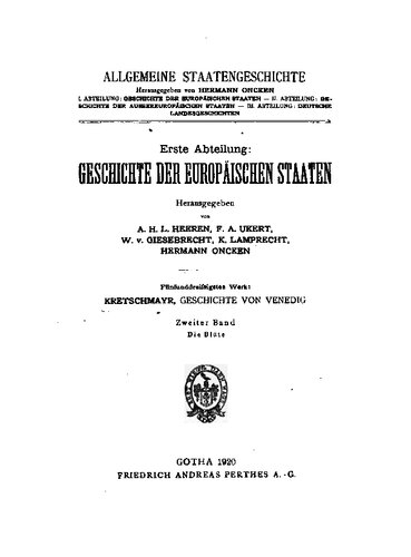 Geschichte von Venedig / Die Blüte