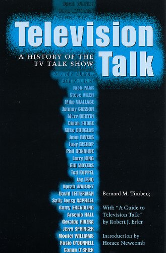Television Talk: A History of the TV Talk Show