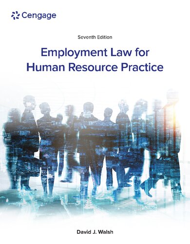 Employment Law for Human Resource Practice 7th Edition