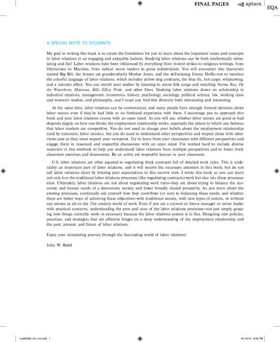 Labor Relations: Striking a Balance