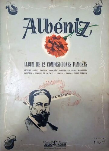 Album de 12 composiciones famosas para piano