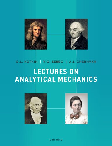 Lectures on Analytical Mechanics