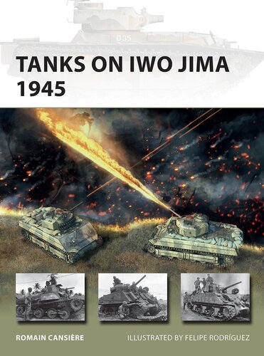 Tanks on Iwo Jima 1945