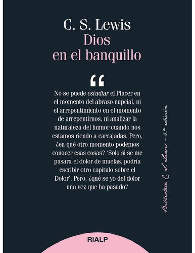 Dios en el Banquillo