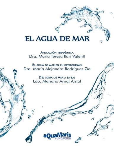 El agua de mar