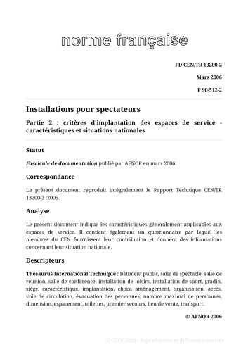 NF P90 - Equipements sportifs