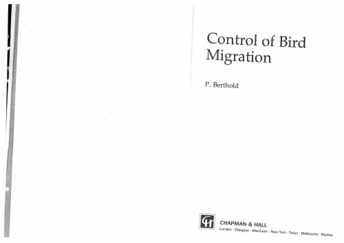 Control of Bird Migration