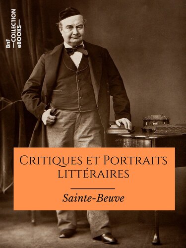 Critiques et Portraits - Texte intégral