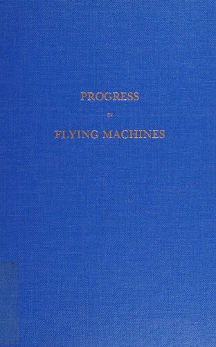 Progress in Flying Machines