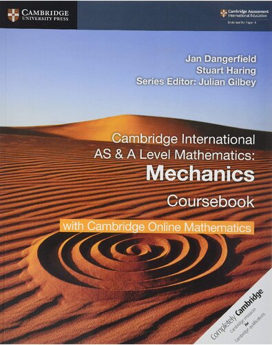 Cambridge International AS and A Level Mathematics: Mechanics Coursebook