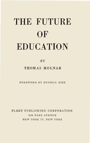 The Future of Education