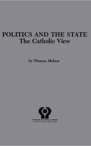 Politics and the State: The Catholic View
