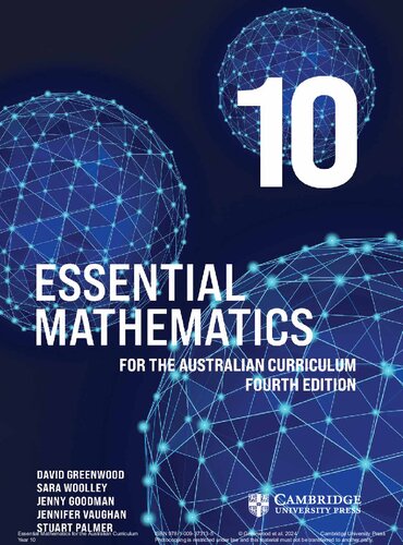 Essential Maths for the Australian Curriculum Year 10 Fourth Edition