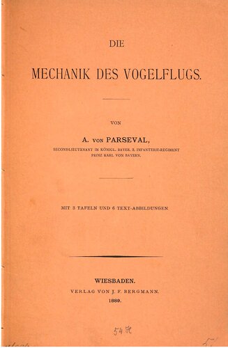Die Mechanik des Vogelflugs