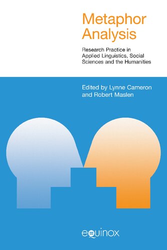 Metaphor Analysis: Research Practice in Applied Linguistics, Social Sciences and the Humanities (Studies in Applied Linguistics)