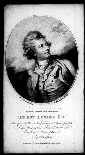An account of the first aerial voyage in England