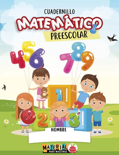 Cuadernillo matemático para preescolar