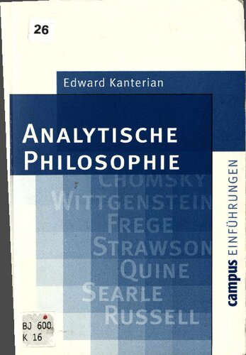 Analytische Philosophie