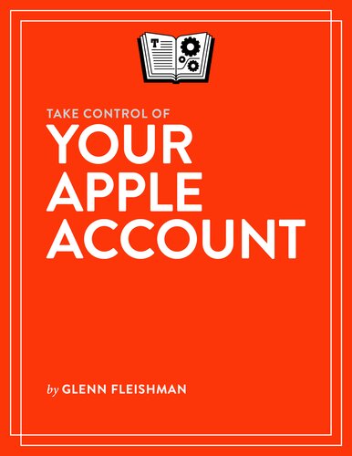 Take Control of Your Apple Account