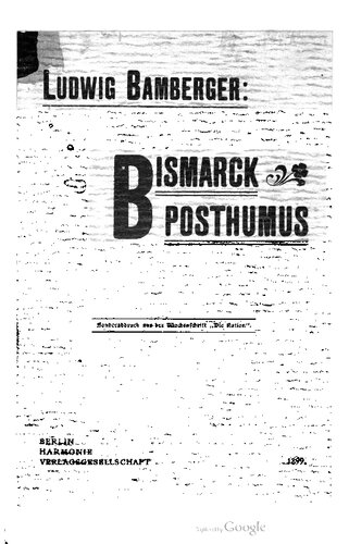 Bismarck posthumus